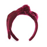 Velvet Knot Headband- 3 Colors