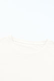 Basic Crew Neck Rolled Sleeve T-Shirt- 12 Colors