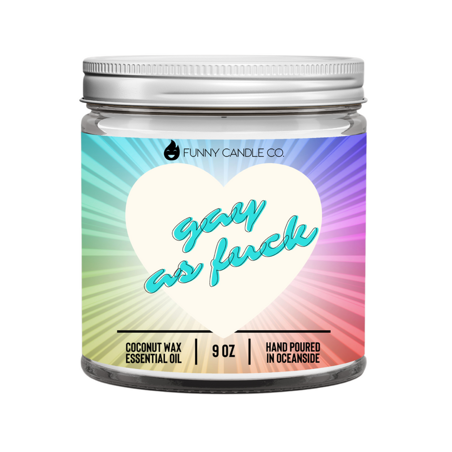 Gay As Fuck Candle