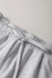 French Terry Drawstring Skort with Pockets- 3 Colors