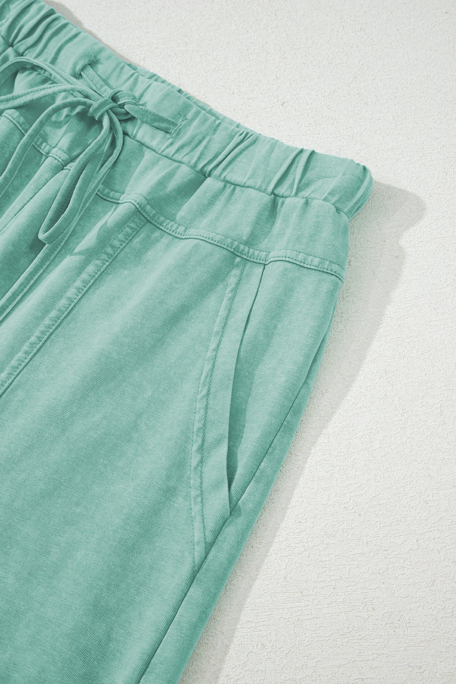 Mineral Wash Exposed Seam Wide Leg Cargo Pants- 3 Colors