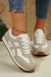 Oatmeal & White Sneakers