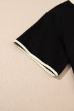 *Pre-Order* Color Block Drop Shoulder T-Shirt and Skort Set- 5 Colors