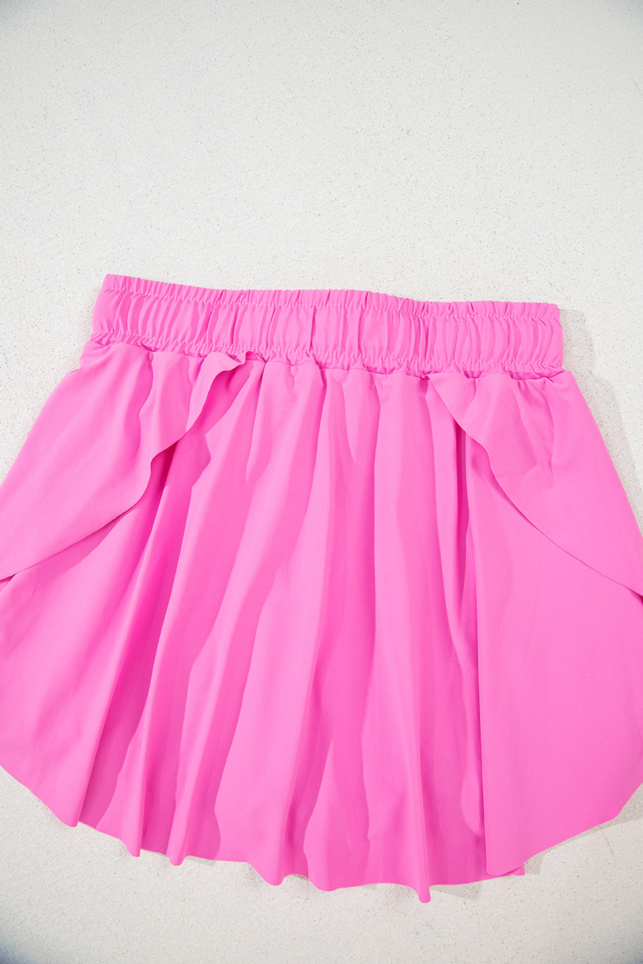 Ribbon Drawstring High-Waist Lined Tennis Skort- 6 Colors