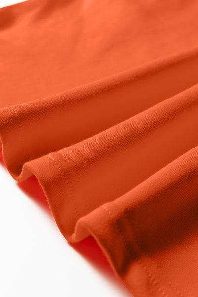 Tillandsia Purple Preppy Striped Sleeve Loose Mini Dress