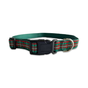 Christmas Plaid - Dog Collar