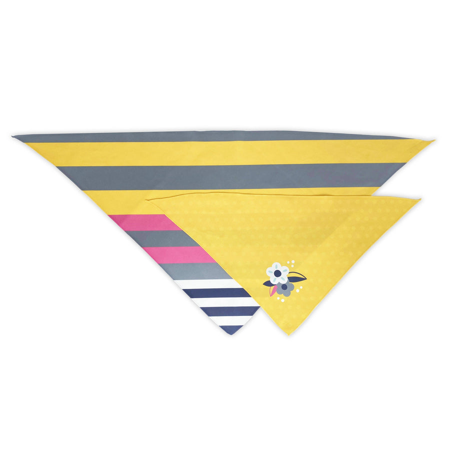 Sunshine Stripes Pet Bandana- 2 Sizes