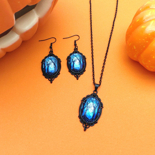 3-Piece Halloween Necklace Set- 2 Styles