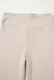 Oversized Split Hem Sweatshirt & Ribbed Leggings Set- 3 Colors