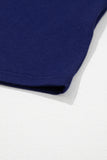 Basic Crew Neck Rolled Sleeve T-Shirt- 12 Colors