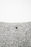 Print Frayed Edge Wide Leg High-Waist Jeans- 7 Styles