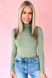 Slim Fit Long Sleeve Basic Turtleneck- 3 Colors