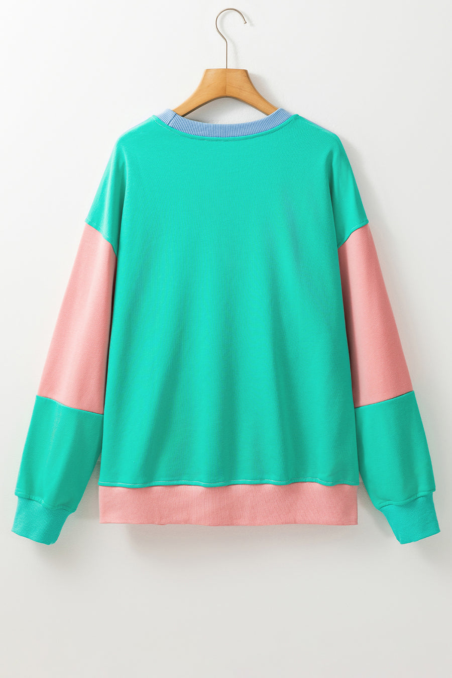 Color Block Drop Shoulder Sweatshirt- 4 Colors