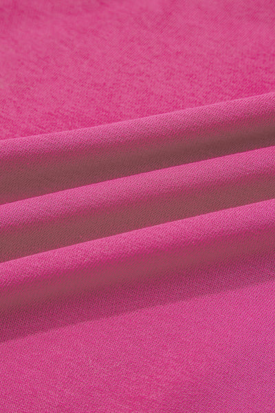 Navy Blue Preppy Striped Sleeve Loose Sweatshirt