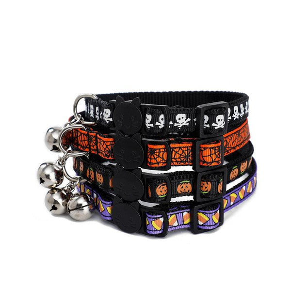 Halloween Cat Collar- 4 Options