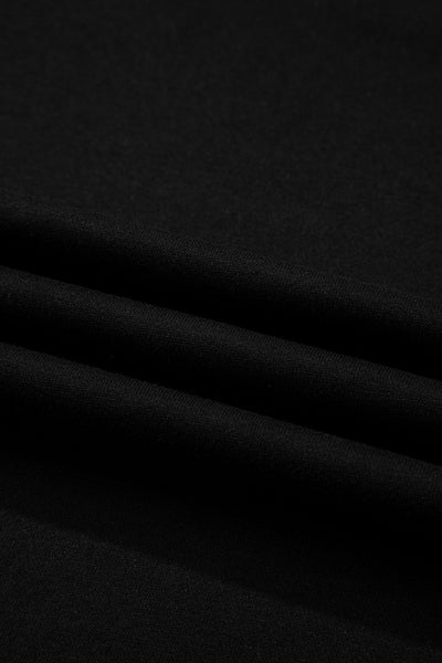 Varsity Striped Sleeve Drop Shoulder Sweatshirt and Shorts Set- 5 Colors