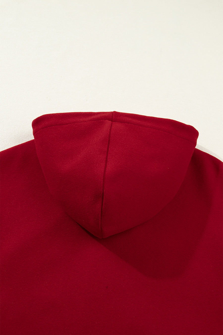 Contrast Cuff Drop Shoulder Zip-Up Tunic Hoodie- 3 Colors