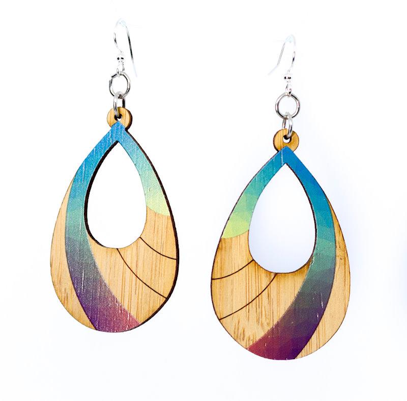 Prism Bamboo Earrings #966