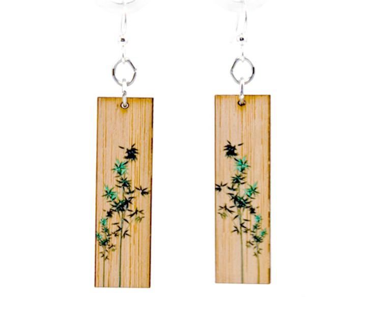 New Growth Bamboo Earrings #981