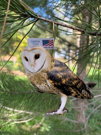 Barn Owl Ornament #9958