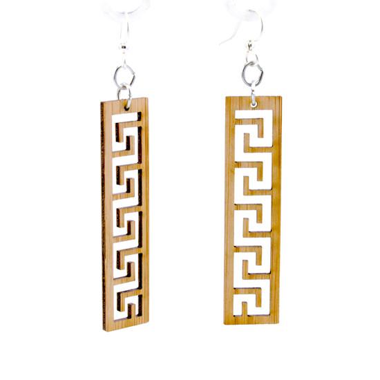 Greek Bamboo Earrings #996