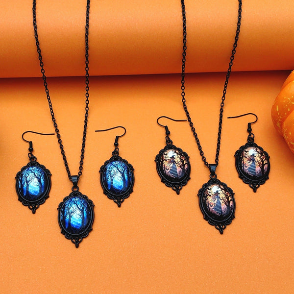 3-Piece Halloween Necklace Set- 2 Styles