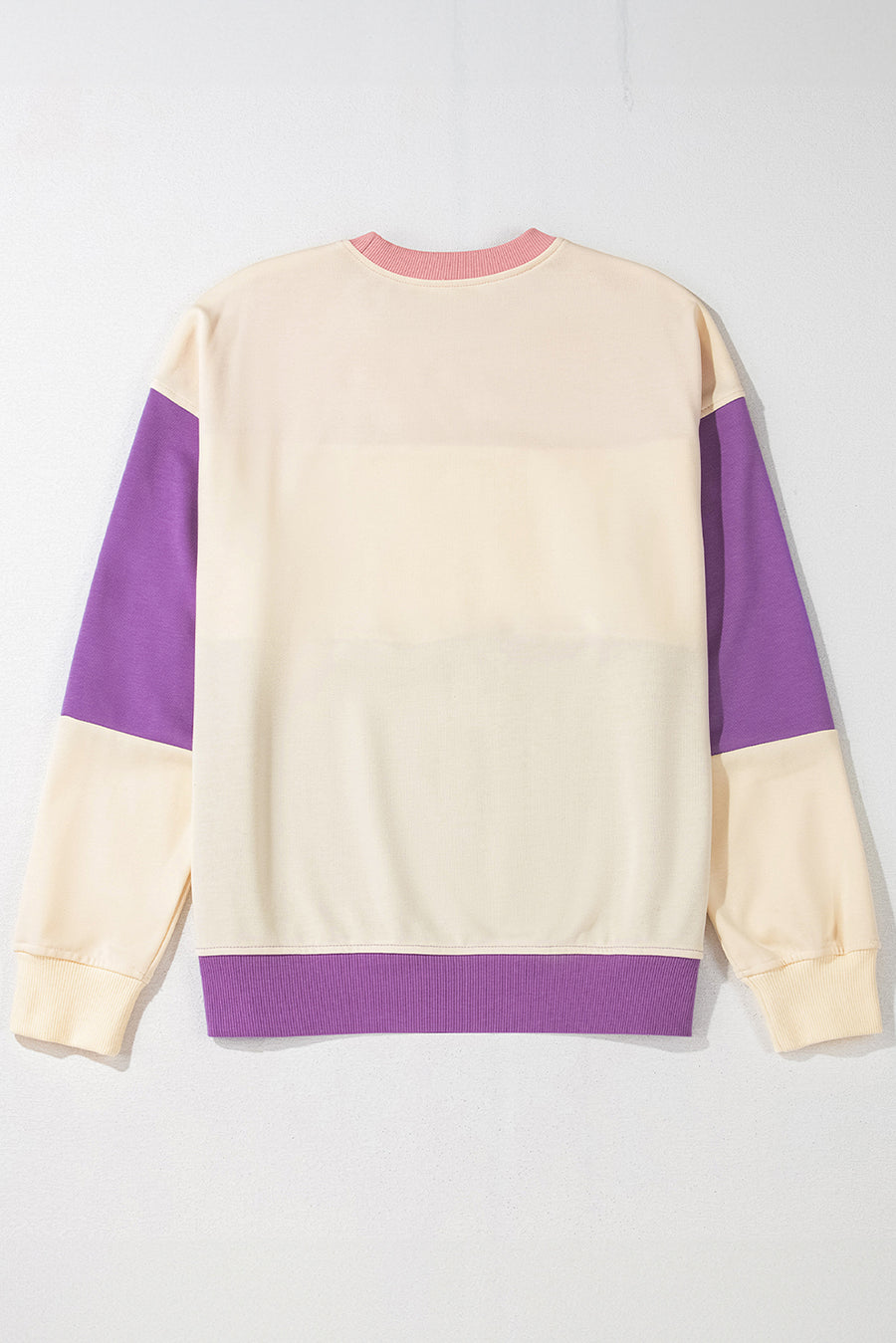Color Block Drop Shoulder Sweatshirt- 4 Colors