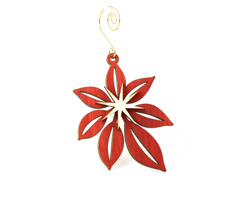 Poinsettia Ornament # 9992