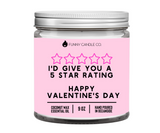 I'd Give You A 5 Star Rating Candle