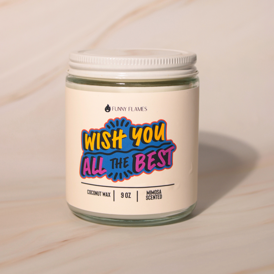 Wish You All The Best Candle