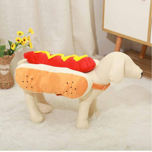 Hot Diggity Dog Pet Costume- 5 Sizes
