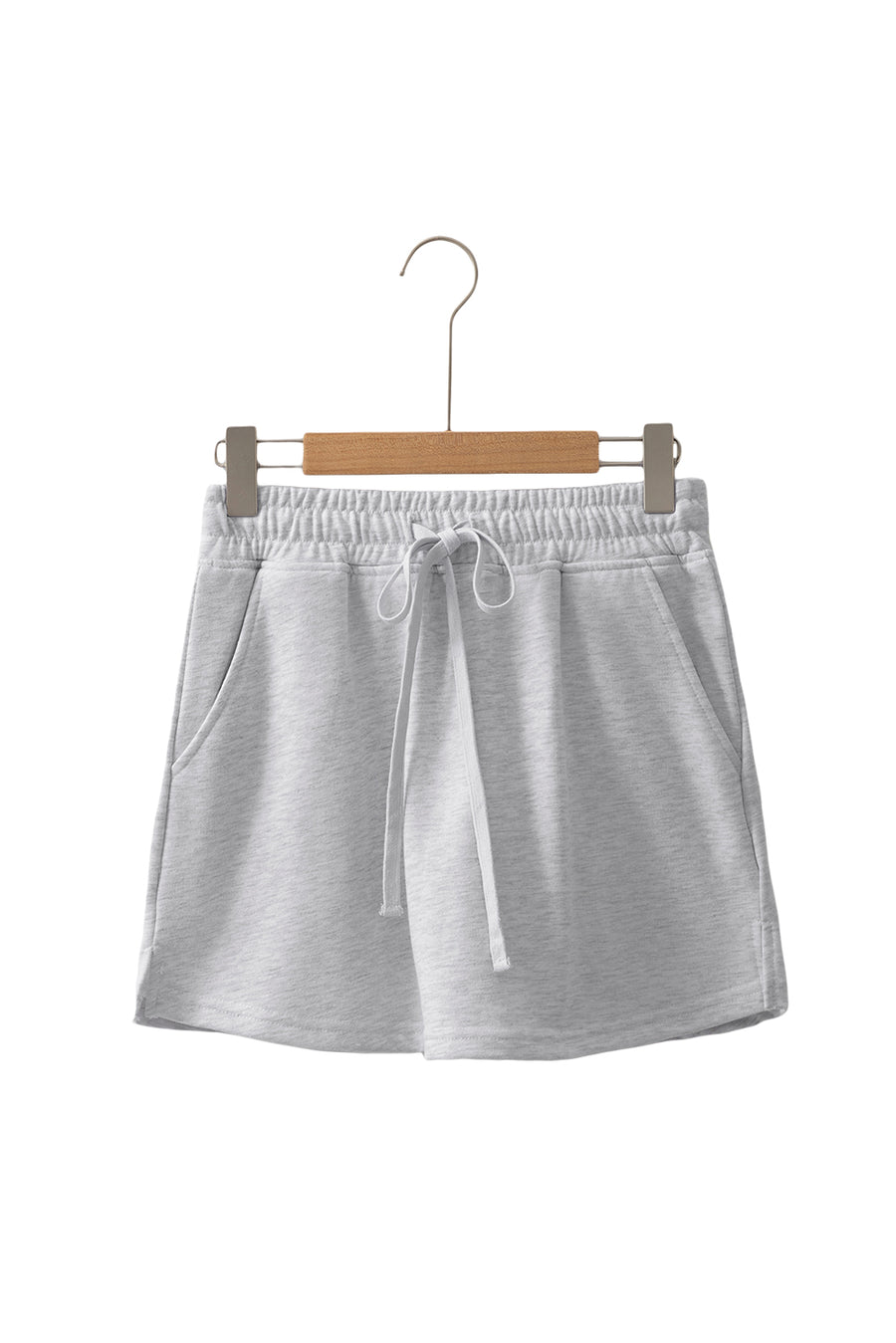 French Terry Drawstring Skort with Pockets- 3 Colors