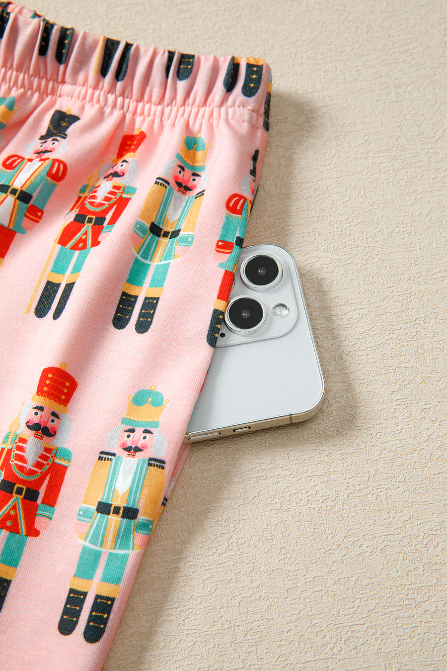 Pink Nutcracker Long Sleeve Pajama Set