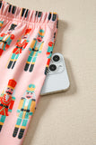 Pink Nutcracker Long Sleeve Pajama Set