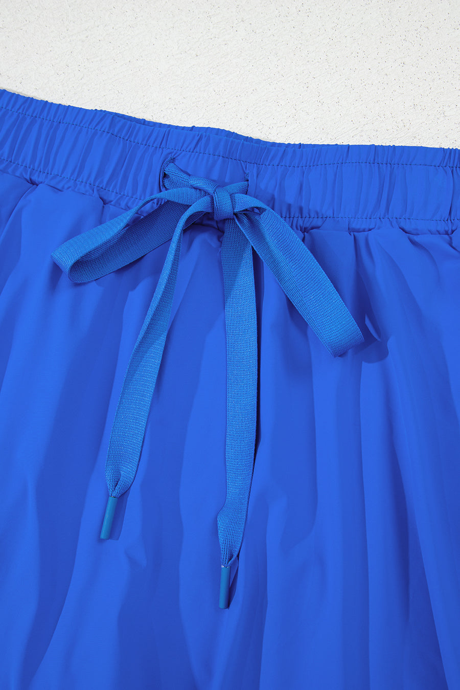 Ribbon Drawstring High-Waist Lined Tennis Skort- 6 Colors