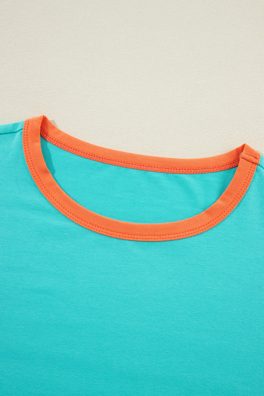 Color Block Long Sleeve Loose Fit Top- 3 Colors