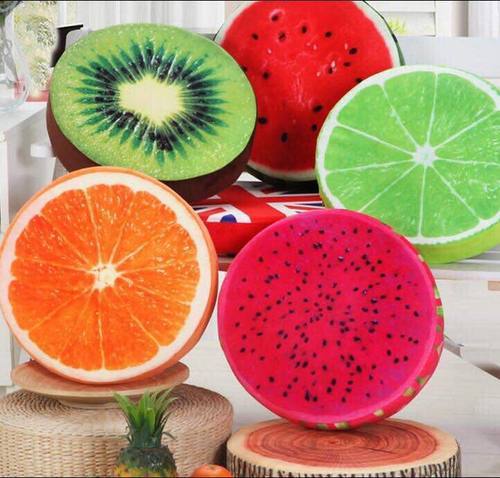 Fruit Slice Pillow- 5 Styles