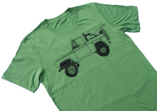 Bronco Surf Trip T-Shirt- Leaf Green
