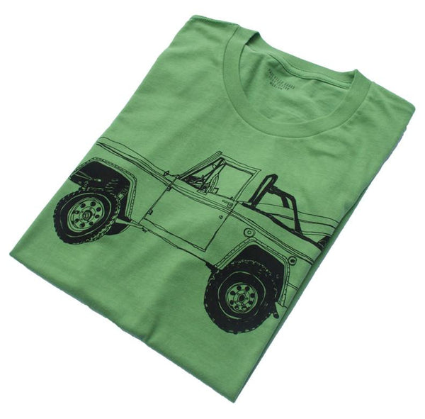 Bronco Surf Trip T-Shirt- Leaf Green