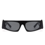 Starisle - Rectangle Chic Oval Lens Slim Sunglasses- 7 Colors