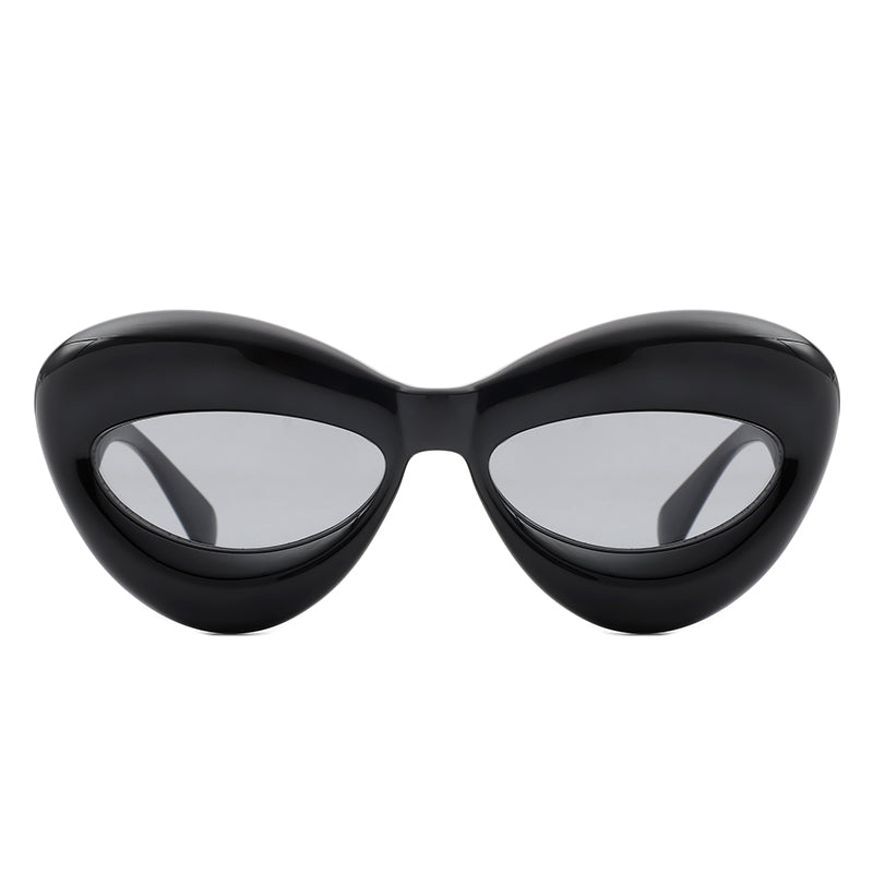 Vexa Thick Oversized Lip-Shaped Sunglasses- 7 Colors