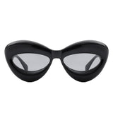 Vexa Thick Oversized Lip-Shaped Sunglasses- 7 Colors