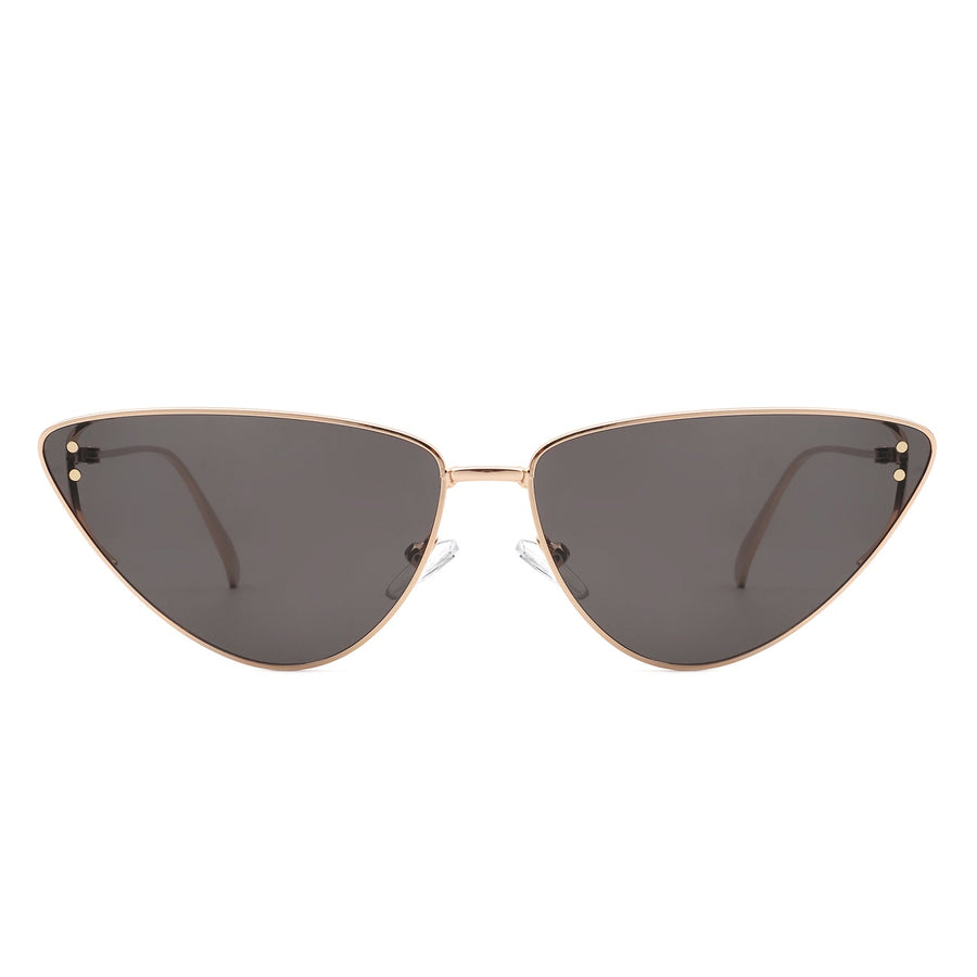 Windflow Retro Tinted Flat Lens Cat-Eye Sunglasses- 5 Colors