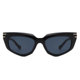 Skylight Chic Chain Link Design Cat-Eye Sunglasses- 7 Colors