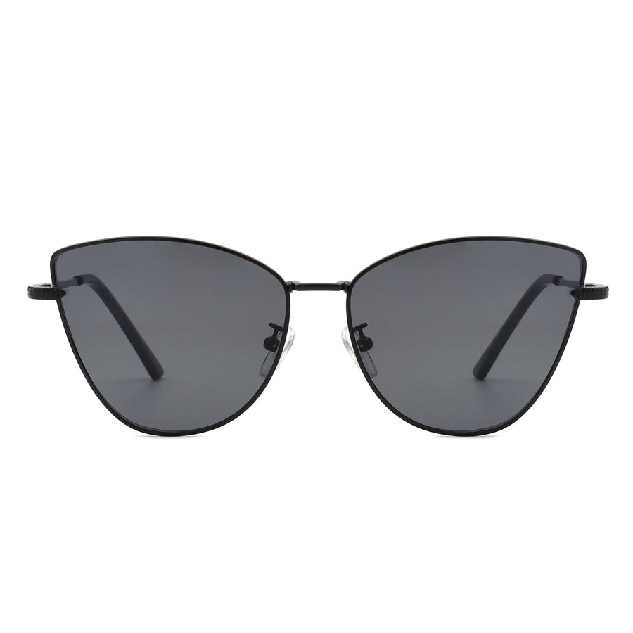 Aurorion Oversized Large Retro Cat-Eye Fashion Sunglasses- 6 Colors