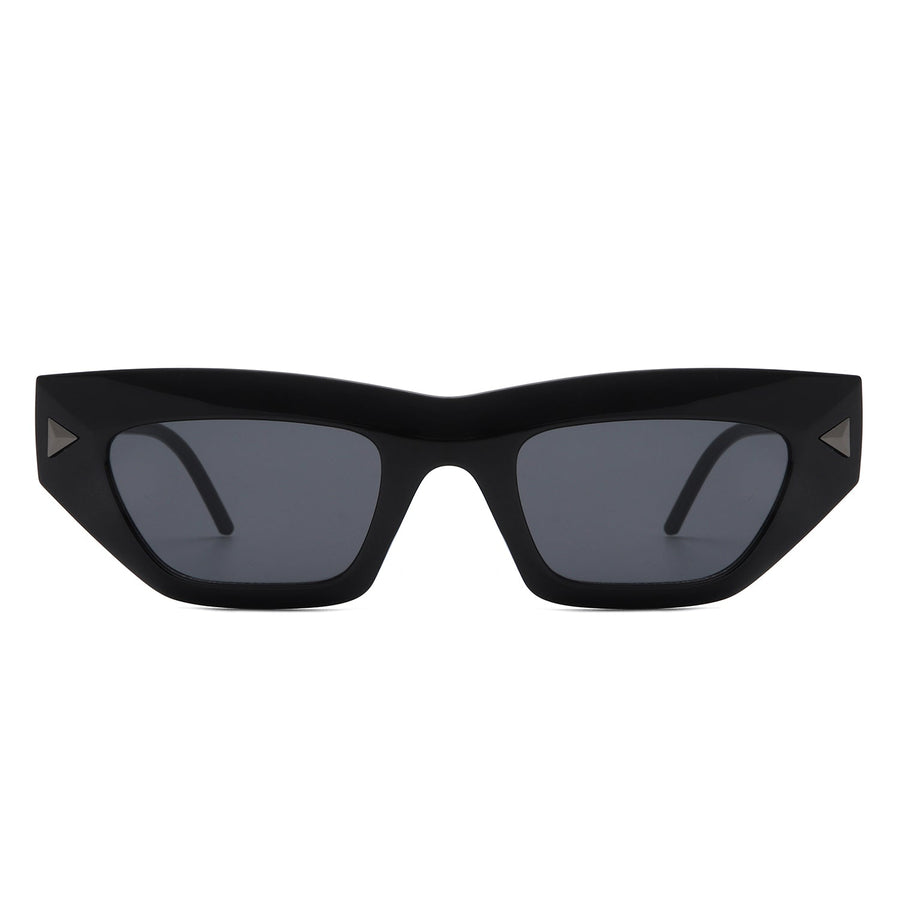 Oceanlux - Retro Chic Cat Eye Chunky Square Women's Sunglasses