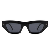 Oceanlux - Retro Chic Cat Eye Chunky Square Women's Sunglasses