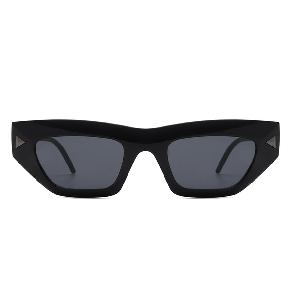 Oceanlux - Retro Chic Cat Eye Chunky Square Women's Sunglasses