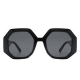 Diamorex Retro Polygon Round Fashion Sunglasses- 6 Colors