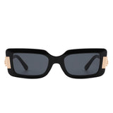 Sylphine - Oversize Sporty Square Chunky Shield Sunglasses